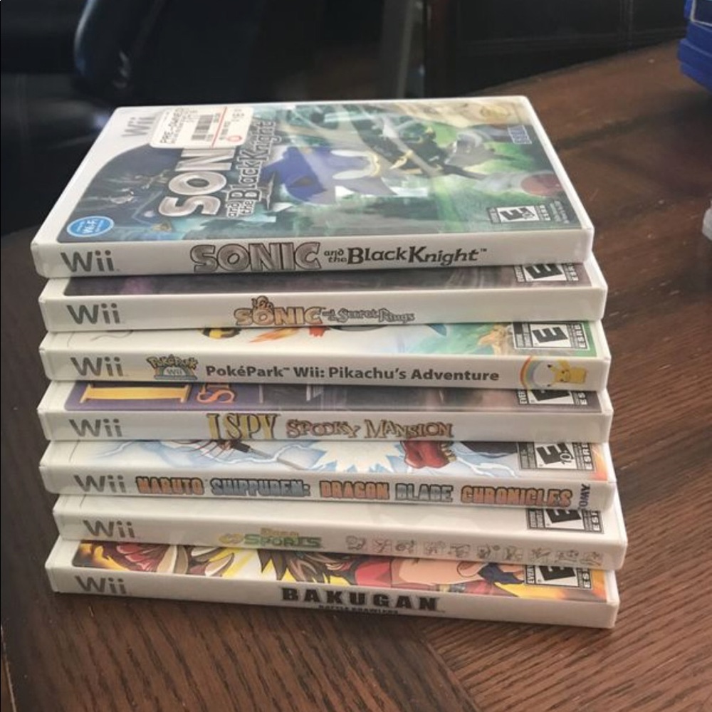 7 Wii games